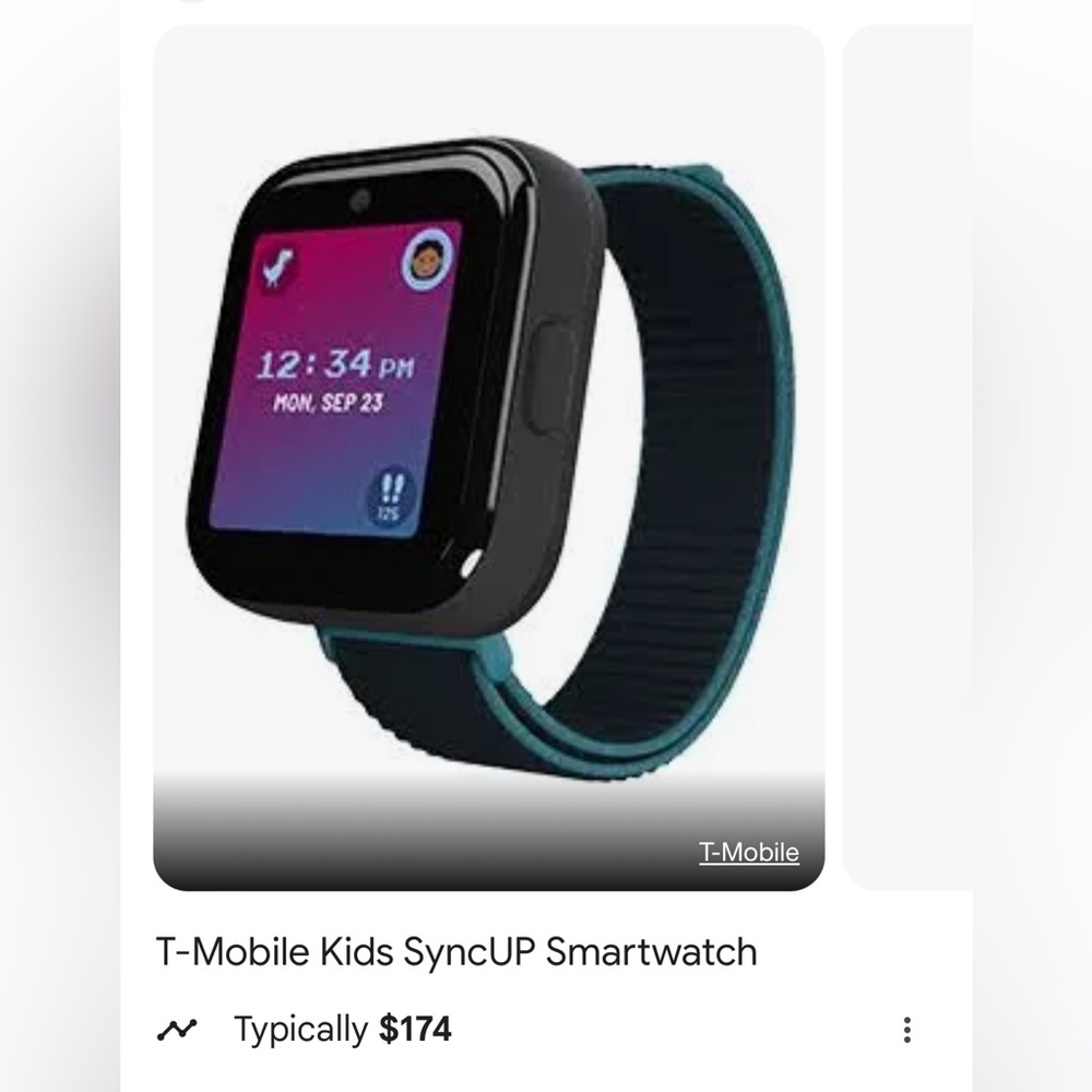 New in box smart watch with two bands.